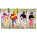 A Polar Lights The Beatles Yellow Submarine, plastic figure kit group to include Ringo, Paul, George