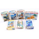 A collection of Imai boxed Thunderbird related plastic ship and figure kits to include Thunderbird