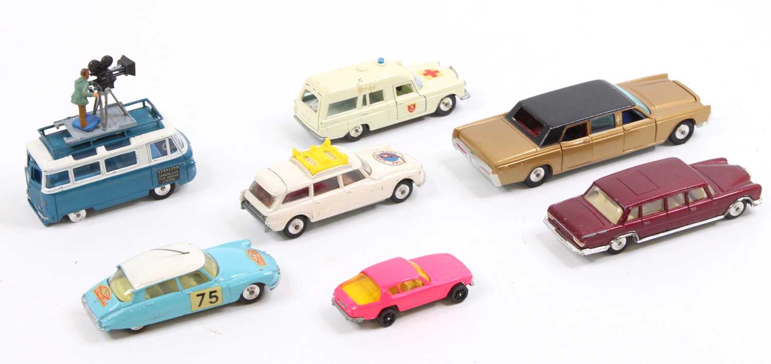 A small collection of Corgi and Matchbox Toys with light play-wear, examples including No. 323 - Image 2 of 2