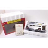 A Sunstar 1/24 scale limited edition model of a Daily Express Routemaster RM664 The Silver Lady