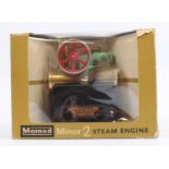 Mamod boxed Minor 2 Steam Engine, housed in the original gold window box, little use