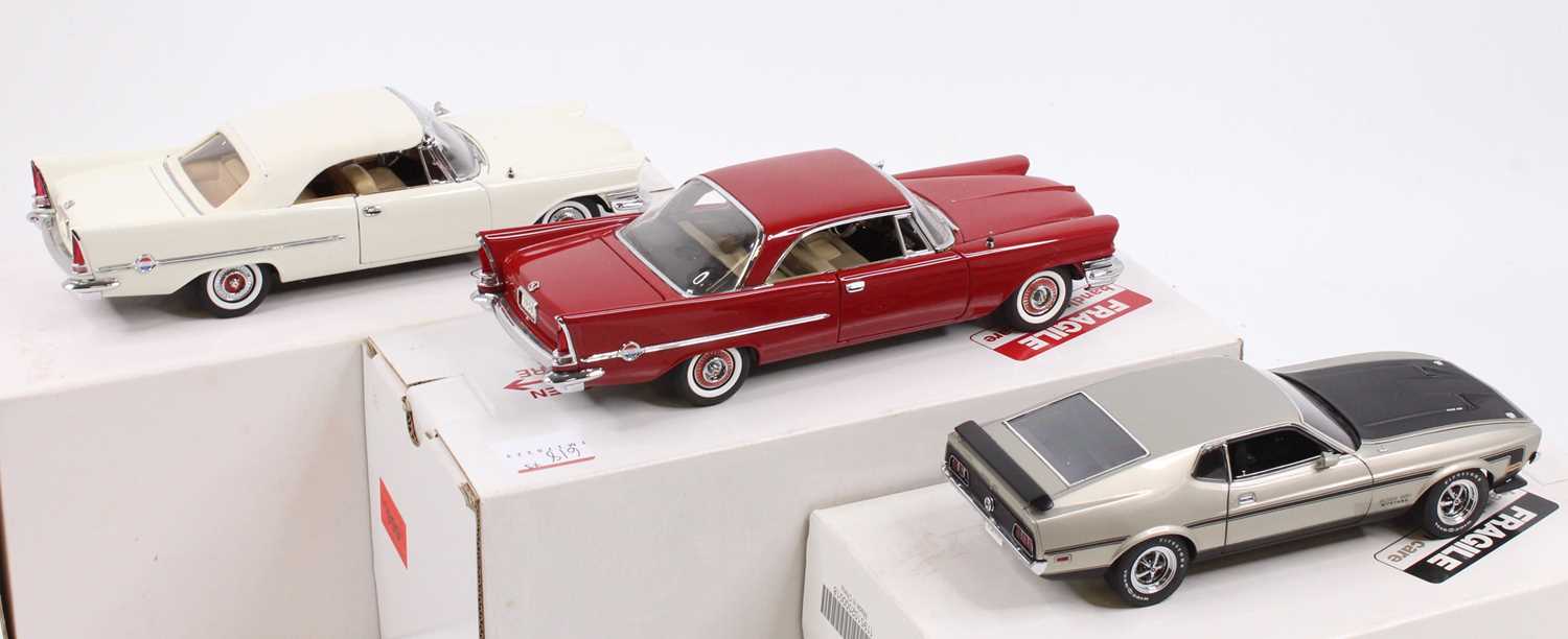 A collection of Danbury Mint 1/24 scale diecast and pewter miniatures to include a 1958 Chrysler - Image 3 of 3