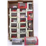 One tray containing 20 various Oxford and Fire Brigade Models 1/76 scale emergency service