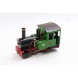 A Cheddar Model Iver 32mm scale radio controlled and gas powered live steam model, comprising of 0-