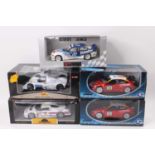 A collection of Solido Chrono UT models and similar 1/18 scale racing car diecasts to include Le