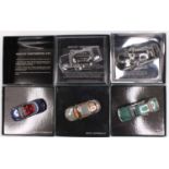 A Minichamps 1/43 scale Bentley diecast group to include a Bentley Arnage R, a Continental GT, and a