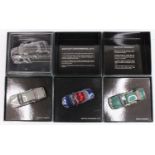 A Minichamps 1/43 scale Bentley presentation release diecast group to include a Bentley Arnage R,