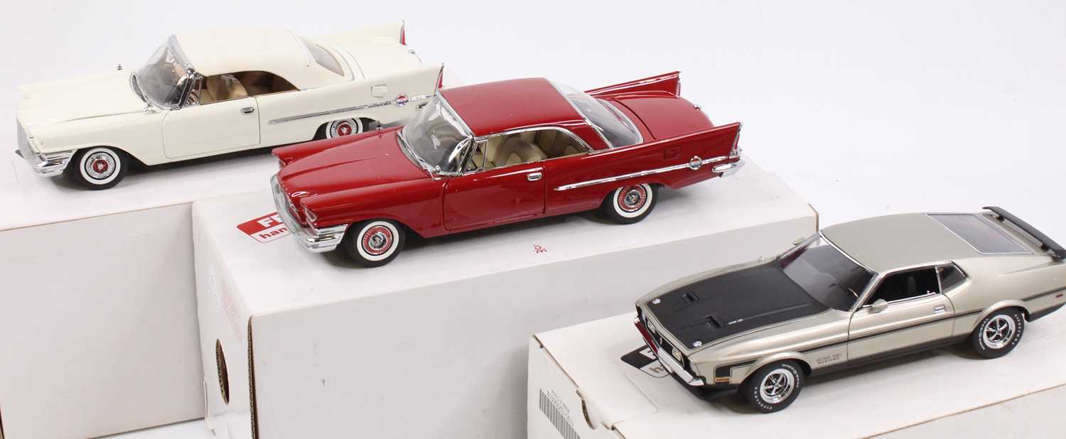 A collection of Danbury Mint 1/24 scale diecast and pewter miniatures to include a 1958 Chrysler - Image 2 of 3