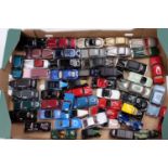 A tray containing a collection of mixed issue 1/43rd scale diecasts, with examples including an