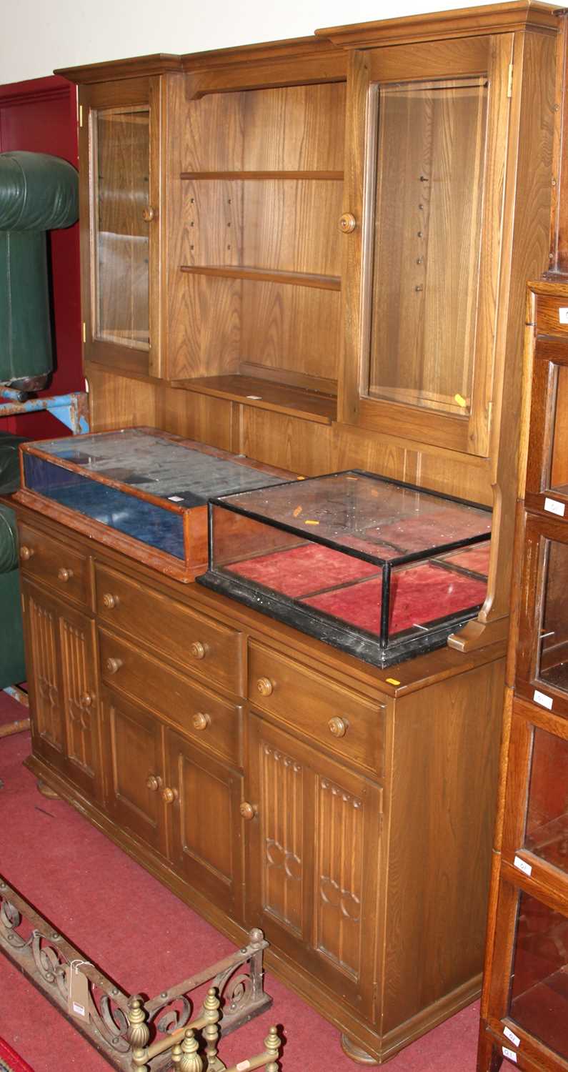An Ercol mid-elm 'Golden Dawn' dresser, w.155cm
