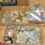 Four boxes of Corgi Aviation Archive mixed scale modern release aircraft, all loose examples which