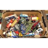 A tray of mixed diecast to include Dinky, Matchbox Models fo Yesteryear and others