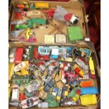 A tray of mixed diecast to include Dinky, Matchbox Models fo Yesteryear and others