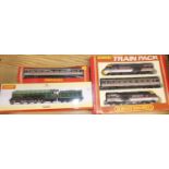 One box of mixed Hornby, Triang, and Ibertren modern release and vintage railway related items, to