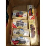 One box of mixed modern issue diecast commercial vehicles and model aircraft, to include Gemini 200