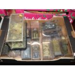 A box of mainly modern release Atlas Edition military related diecast and diorama, to include a