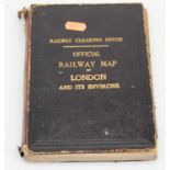 Railway Clearing House, The Official Railway Map of London and its Environs, 1913