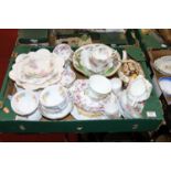 A collection of ceramics to include a Charles Wileman part tea service