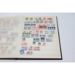 An Australian stamp stock book