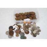 A collection of British coinage