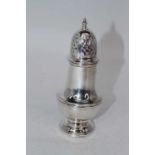 An Elizabeth II silver pedestal lighthouse sugar sifter, 3.3oz
