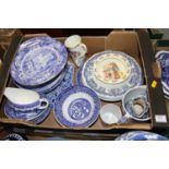 A collection of ceramics to include Spode Italian and Royal Doulton Bunnikins