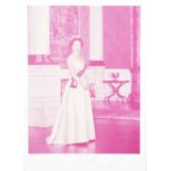 Anthony Buckley (1912-1993) - HM Queen Elizabeth II, photographic portrait print, autographed and