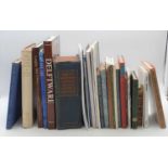 A collection of reference books relating to ceramics, to include Fourest, Henry-Pierre, Delftware,