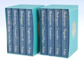 Shakespeare, William: The Complete Plays, London, The Folio Society, 1997, eight volumes housed in