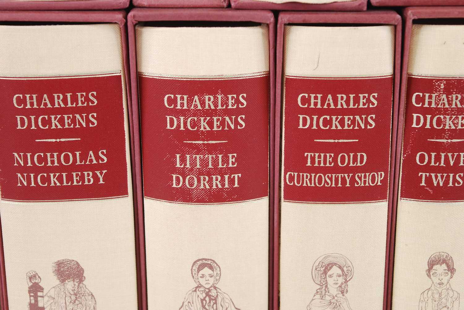 Dickens, Charles: The Works Of, all uniformly bound Folio Society editions in slip-cases to - Image 4 of 7