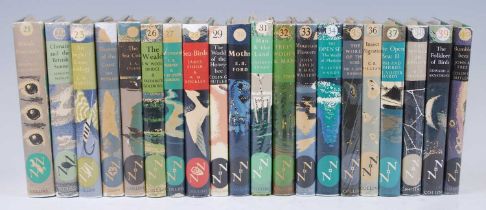 The New Naturalists Series, a complete run numbers 1-143, no.1 Butterflies, 1946 reprint,