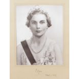 Dorothy Wilding (1893-1976) - Princess Alice, Duchess of Gloucester, photographic portrait print,