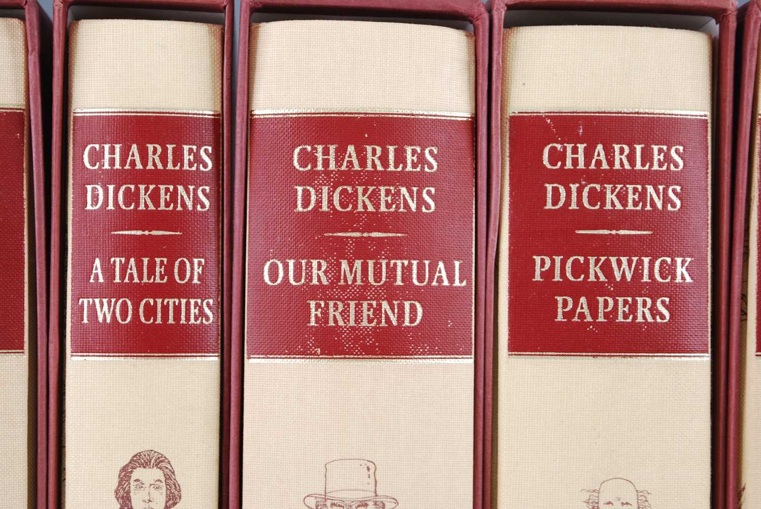 Dickens, Charles: The Works Of, all uniformly bound Folio Society editions in slip-cases to - Image 3 of 7