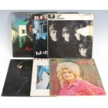 A collection of assorted LP's, various dates and genres to include The Beatles - With The Beatles (