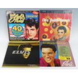 Elvis Presley, a collection of 12" vinyl to include Elvis' Golden Records (Collectors Gold Vinyl