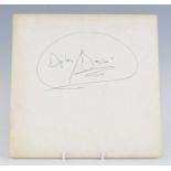 Bob Dylan, Desire, White label with hand written track details to both sides, CBS-S-86003.A1 / B1,