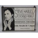 Steve Harley + Cockney Rebel, a promotional poster for the 1989 Come Back All Is Forgiven tour