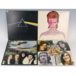 A collection of LP's various dates and genres, to include Pink Floyd - The Dark Side Of The Moon,