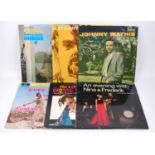 A collection of assorted LPs mainly being 1960s, various genres, to include Johnny Mathis -