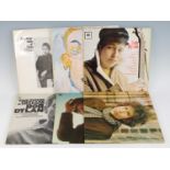 Bob Dylan, a collection of 12" vinyl to include Self Portrait, Another Side Of, S/T, Times They