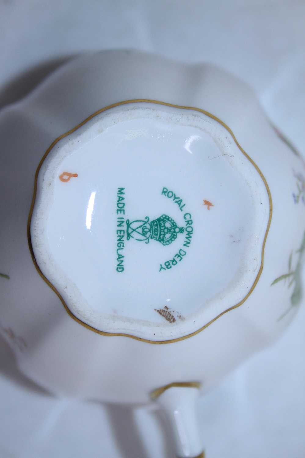 A Royal Crown Derby bone china harlequin 6-place setting tea service, together with various other - Image 4 of 4