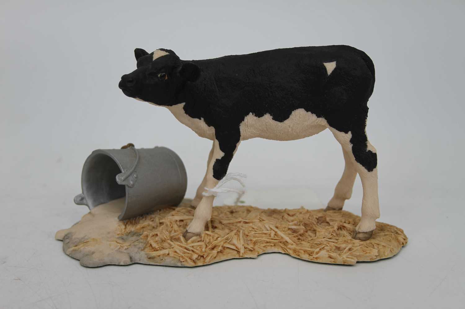 A Beswick model of a cow, Champion of Champions, height 11cm, together with a Border Fine Arts model - Image 2 of 5