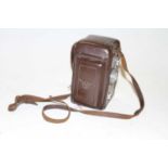A Chinese Seagull boxed camera, No.4A/2021369, leather case