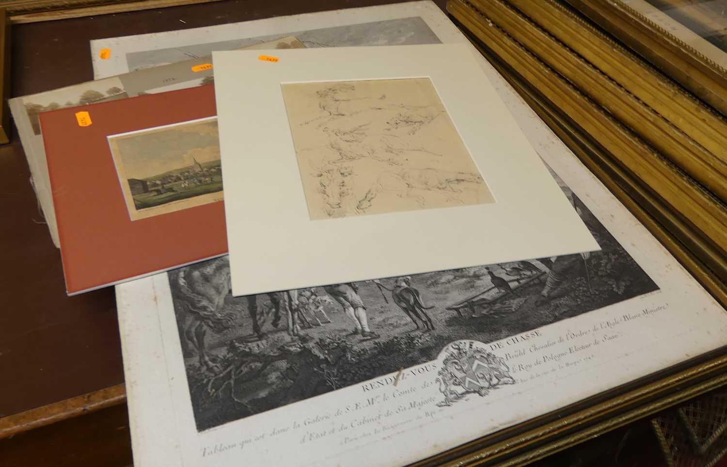 After James Pollard - Epsom, a set of six sporting engravings by Charles Hunt, published by Ackerman - Image 3 of 9