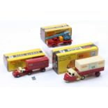 Budgie Toys boxed diecast model group of 3 comprising No. 238 British Railways Scammell Scarab