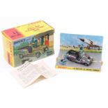 French Dinky Toys No. 1406 Renault Sinpar 4x4 "Michel Tanguy" comprising a military green body, with