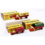 Budgie Toys boxed model group of 3 comprising No. 252 OO scale British Railways articulated