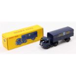 French Dinky Toys No. 575 Panhard Semi Remorque SNCF articulated lorry comprising dark blue cab back