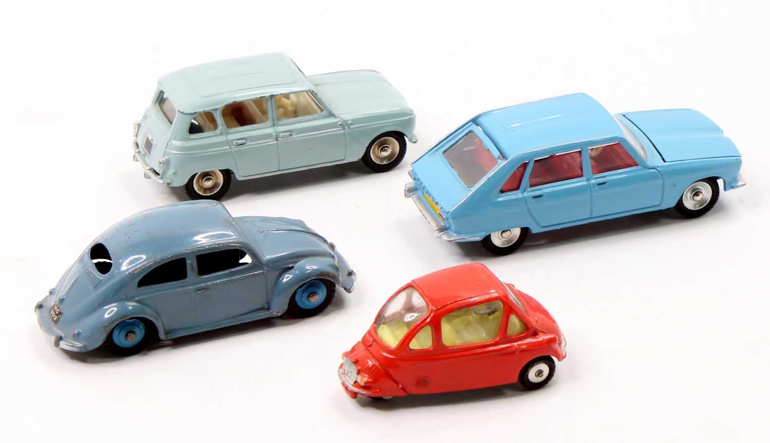 A small collection of Dinky and Corgi Toys comprising French Dinky Toys No. 537 Renault 16 in - Image 2 of 3