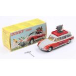 French Dinky Toys No.1404 Citroen Break ID19 "Radio Tele Luxembourg" comprising a two-tone grey